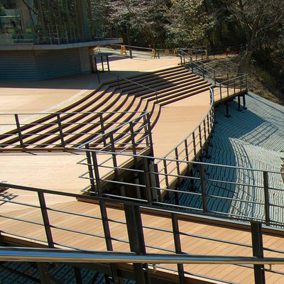 WPC Legno Plastica Composito Piano di terrazza 2900mm Lunghezza personalizzata
