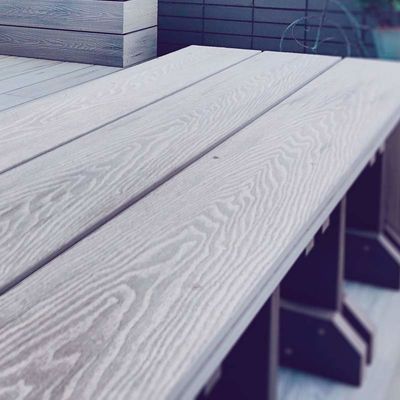 Un buon prezzo. Scaffalature per pavimenti esterni in materiale composito a profilo cavo WPC in linea