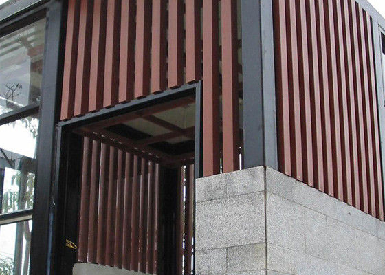 Un buon prezzo. Aluminio WPC pannello murario decorativo tubo WPC pannello di legno ardesia in linea
