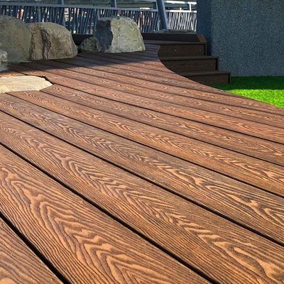 Un buon prezzo. Dischi di copertura esterni in WPC composito ignifughi proprietà impermeabili in linea