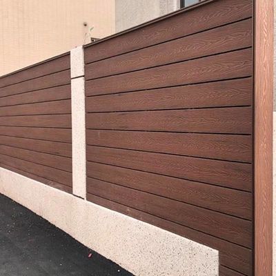 Un buon prezzo. Pannelli di copertura per giardini in legno di plastica composita resistenti all'umidità in linea