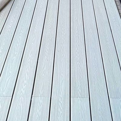 Un buon prezzo. 3D Composite Plastic Wood Deck Boards Leak Proof Composite Decking in linea