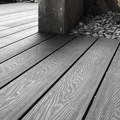 Un buon prezzo. Balcone WPC 3D Board Profilo cavo In legno Produttore di pavimenti compositi in plastica in linea