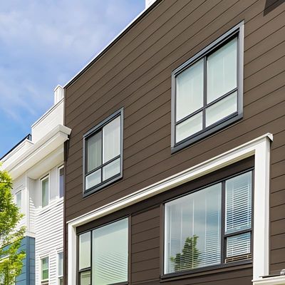 Un buon prezzo. Residenziale esterno WPC rivestimento murale impermeabile a rottura Vari colori disponibili in linea