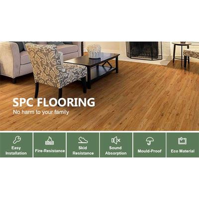 Un buon prezzo. Pavimenti residenziali di lusso SPC interni SPC pavimenti a planche BP texture in linea