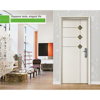 Un buon prezzo. Bagno WPC panel porta resistente al fuoco Porta in legno di plastica composita in linea